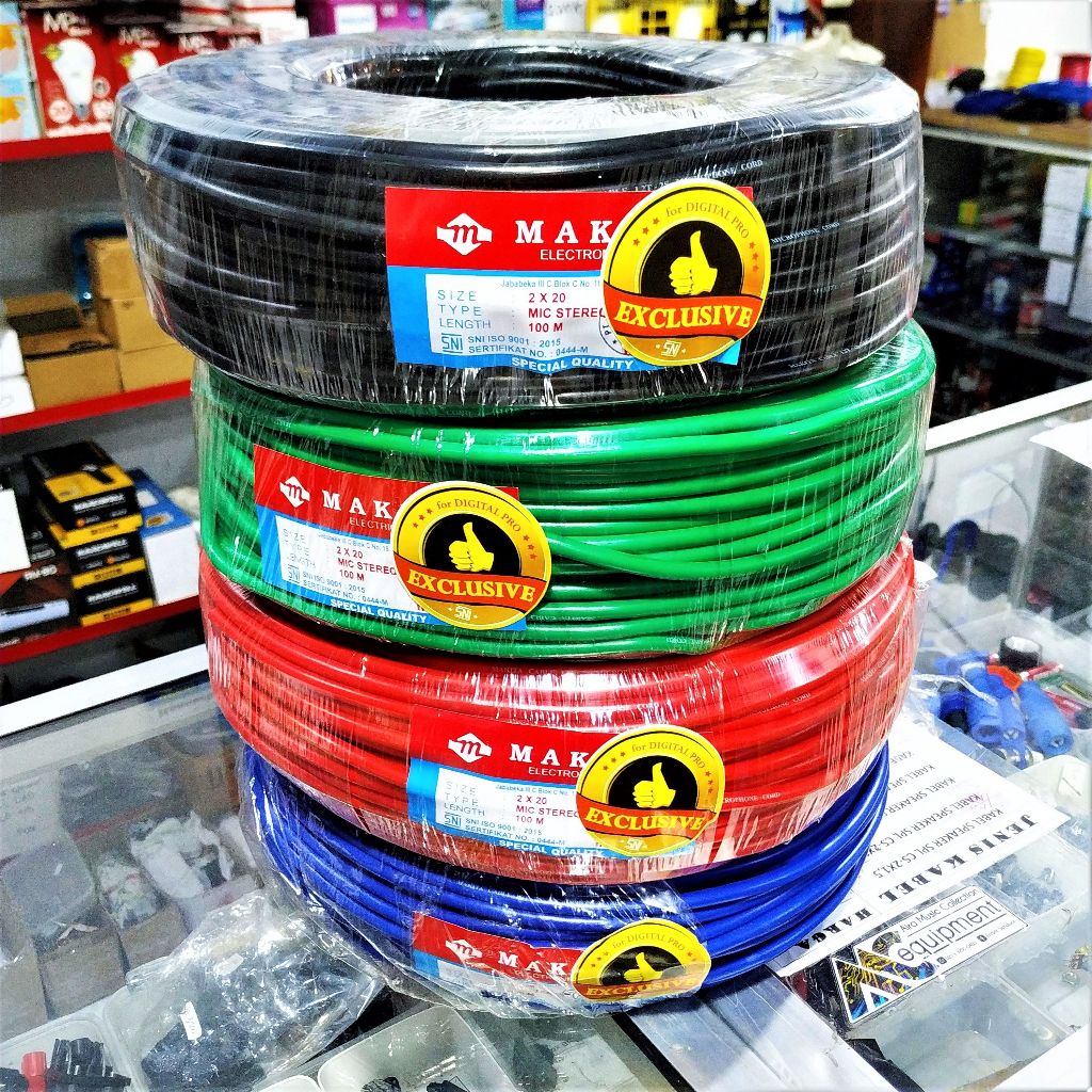 Kabel Mic Microphone Makita L2T2S 2x20 Lentur ecer PERMETER