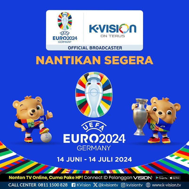 Paket voucher K-Vision Euro 2024