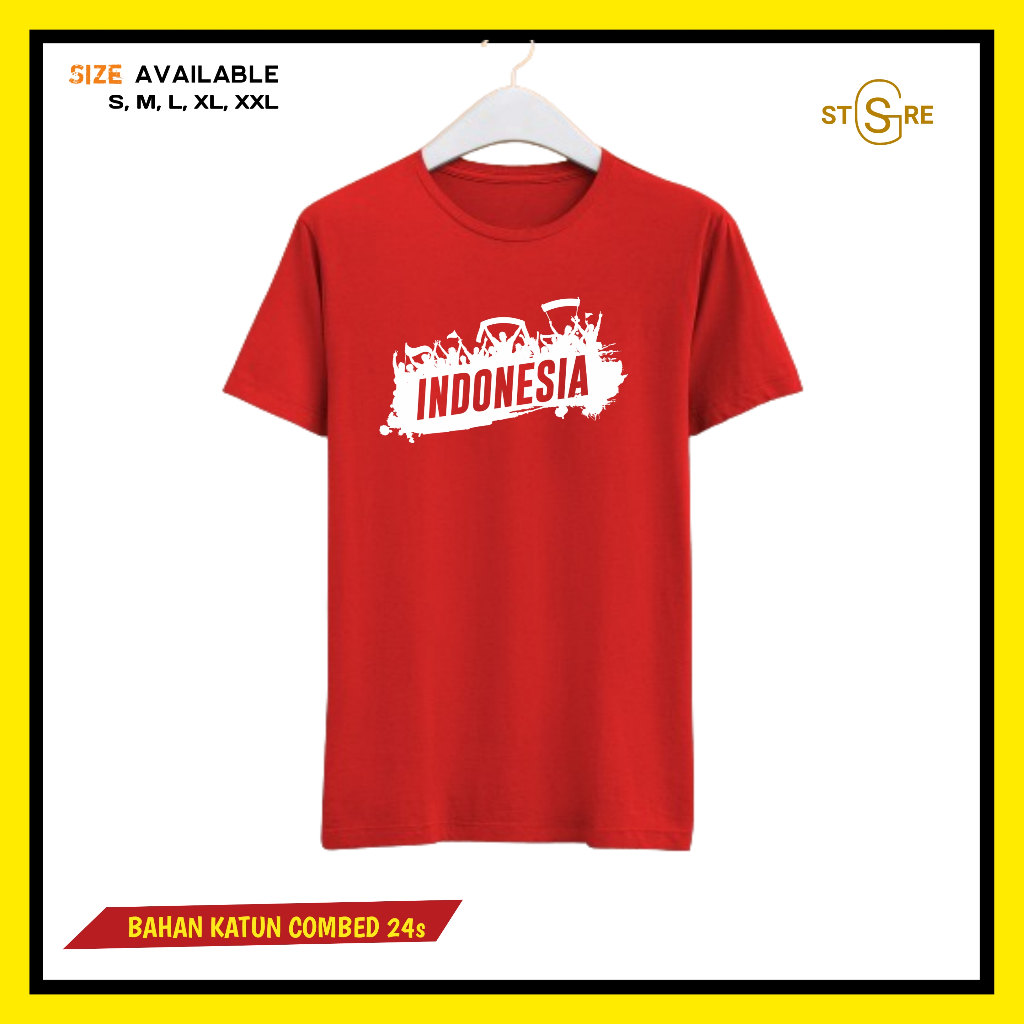 Kaos Suporter Timnas | Timnas Indonesia