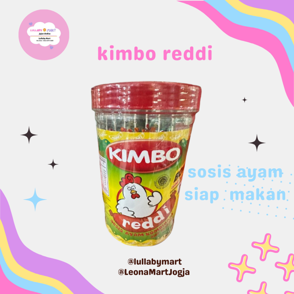 

KIMBO Reddi Sosis Ayam Toples 525g
