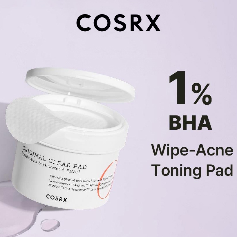 COSRX One Step Original Clear Pads 70 Pcs/COSRX Toner Pad