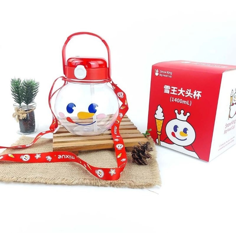 BOTOL MINUM MIXUE 1400 ml TEBAL / BOTOL MINUM VIRAL