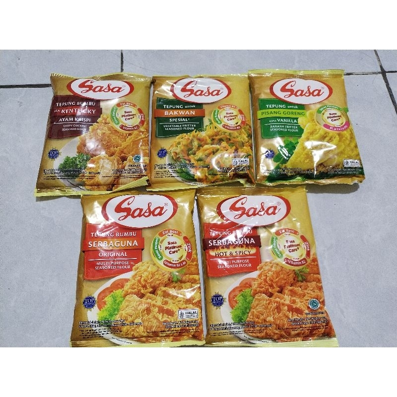 

[ SALE ] Tepung Sasa Original / Sasa tepung bakwan / tepung pisang goreng / tepung ayam crispy / tepung Hot & Spicy