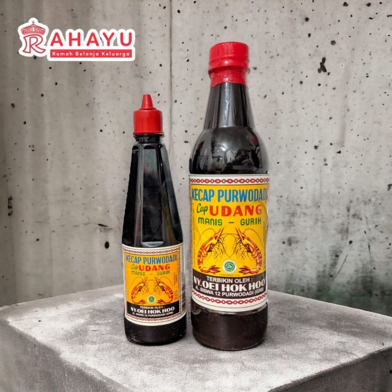 

Kecap Purwodadi Cap Udang Manis-Gurih 275 ml & 600 ml