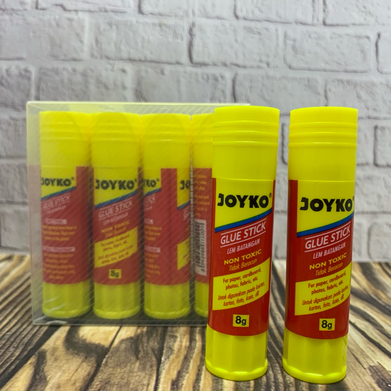 

LEM JOYKO (harga 1 pc) / GLUE STICK JOYKO 8 GRAM / LEM KERTAS