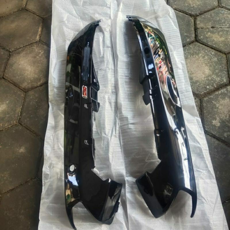 Body full set kanan kiri Honda Astrea Grand Gran Bulus 1991 1992 Warna Hitam Replika Ori Original Ho