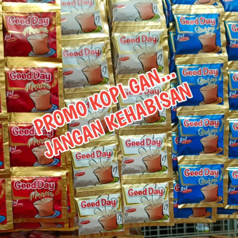 

Good day 3in1 Good day kopi All Varian