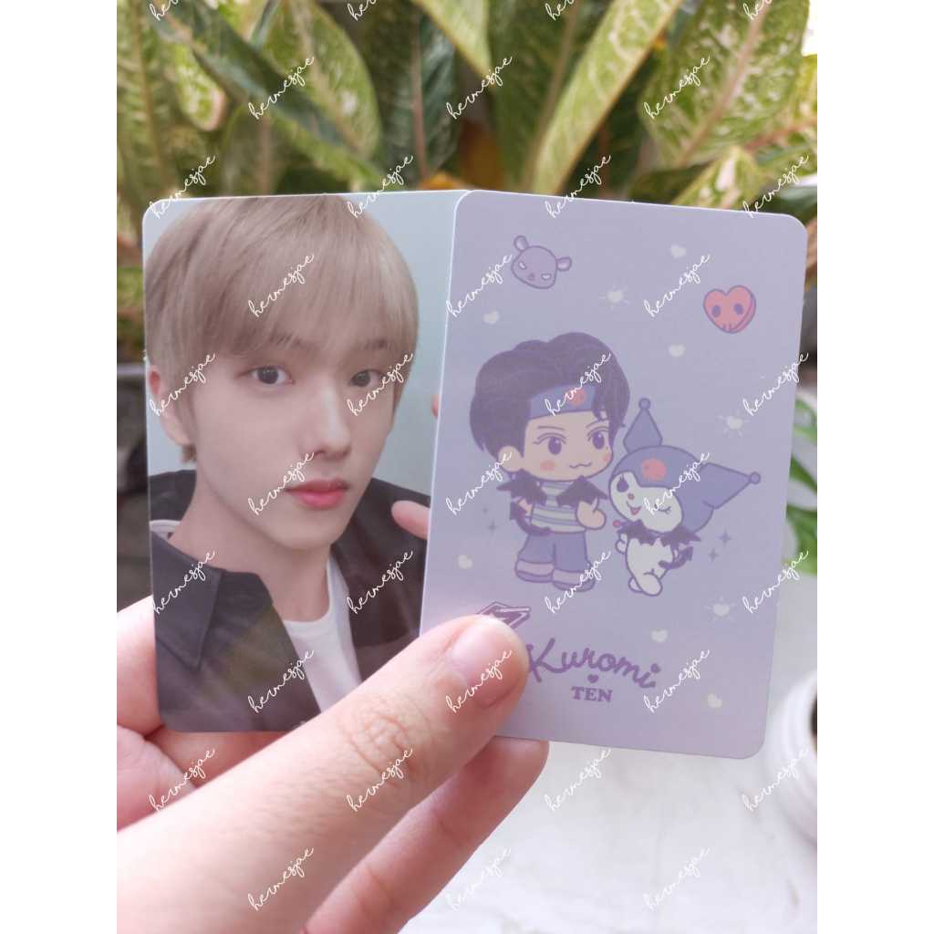 JISUNG + TEN KUROMI PHOTOCARD SANRIO TC A VER.