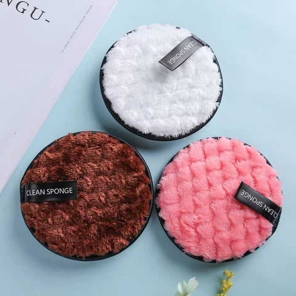 Acckini - Makeup Remover / Puff Spons / Penghapus Riasan Makeup / Kapas Kecantikan Tebal / Kapas Lem