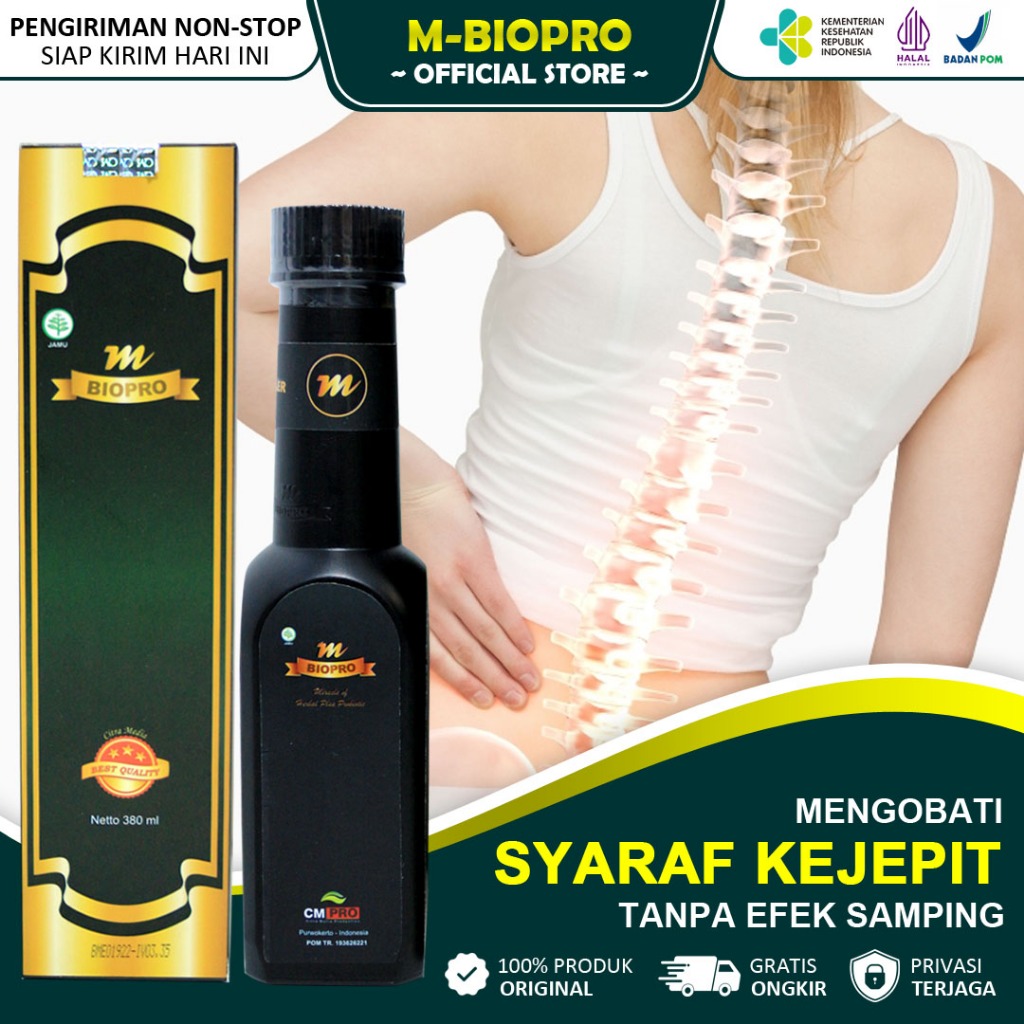 Obat Saraf Kejepit, Syaraf Kejepit, Sarap Kejepit Pinggang, Sakit Tulang Belakang, Saraf Kejepit Tul