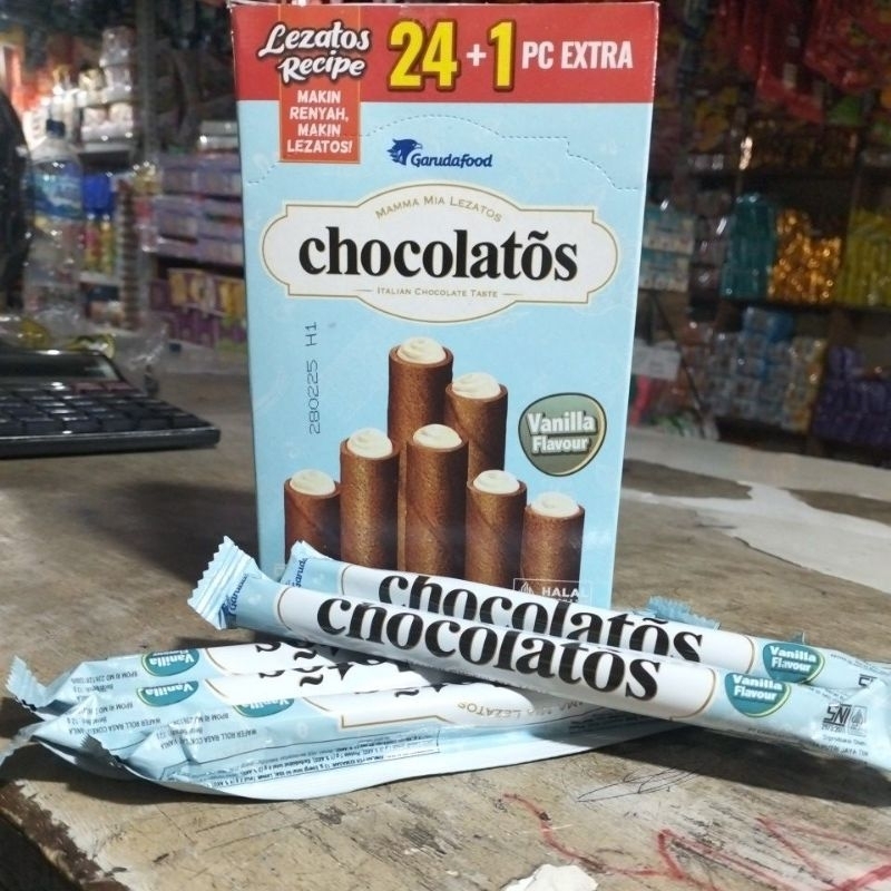 

Chocolatos rasa vanilla isi 24+1