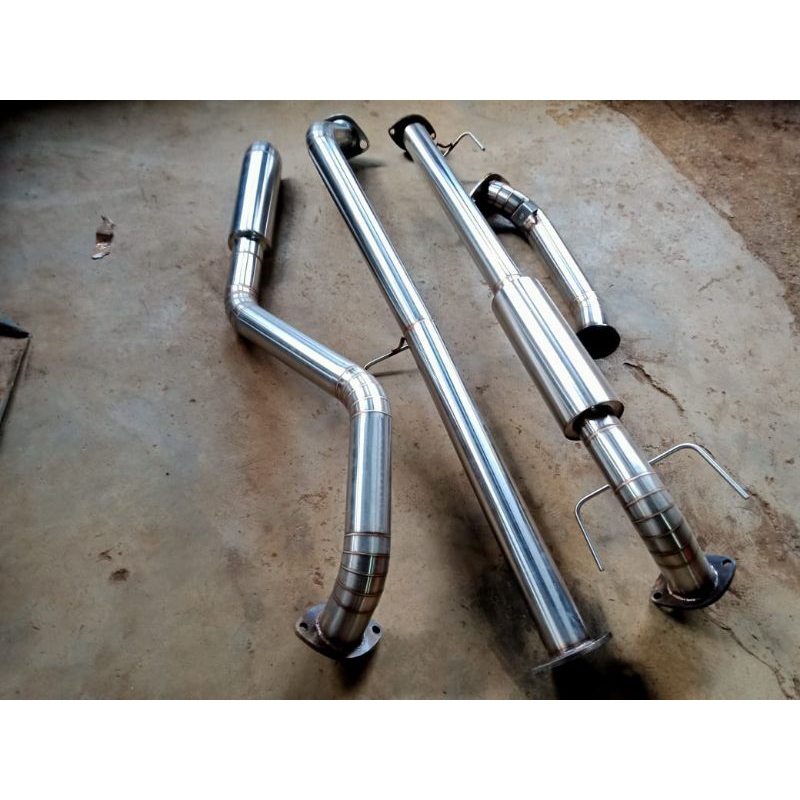 KNALPOT RACING FULL SISTEM MOBIL INOVA REBORN