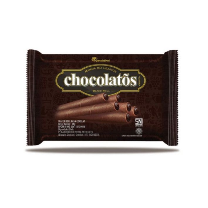 

Chocolatos Dark Mini Coklat Lembut Kemasan 27gr