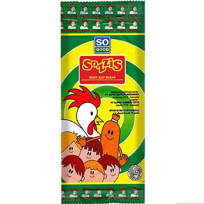 

SOZZIS Sosis Ayam 3'S 75gr