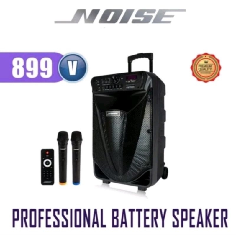 Speaker Portable Wireless Noise 899 V Original 15 inch Bluetooth