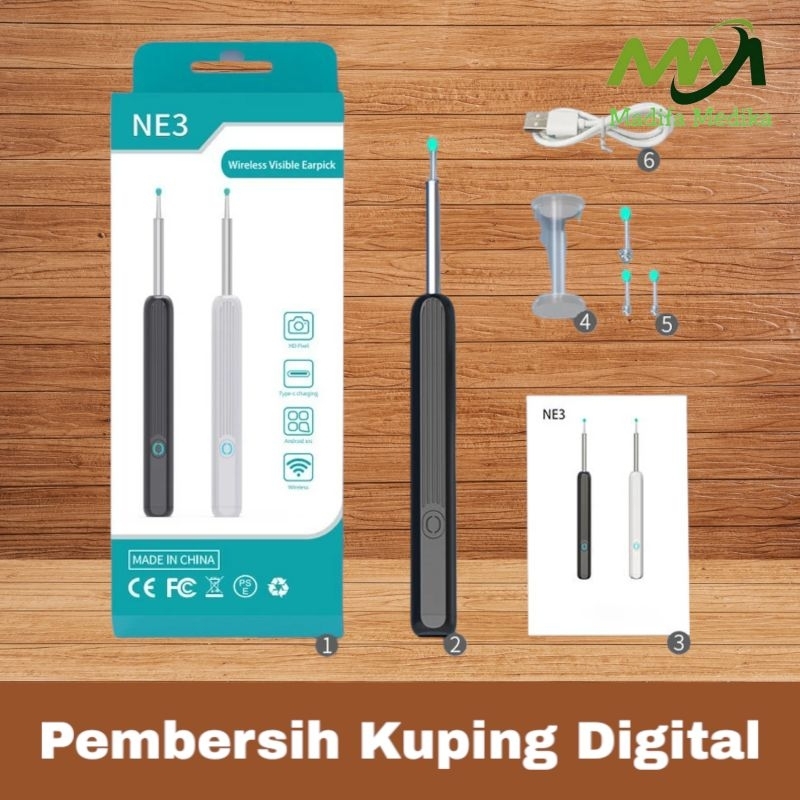 Pembersih Telinga  Kamera Endoskopi  Pembersih Telinga Visual  Pembersih Kuping