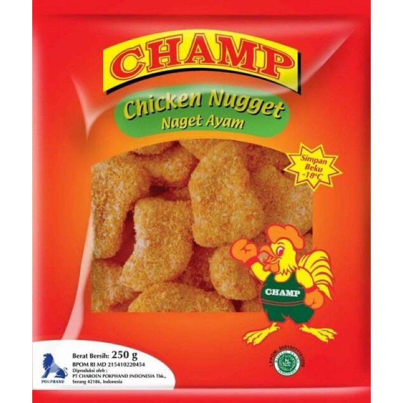 

Champ Chicken Nugget 250gr