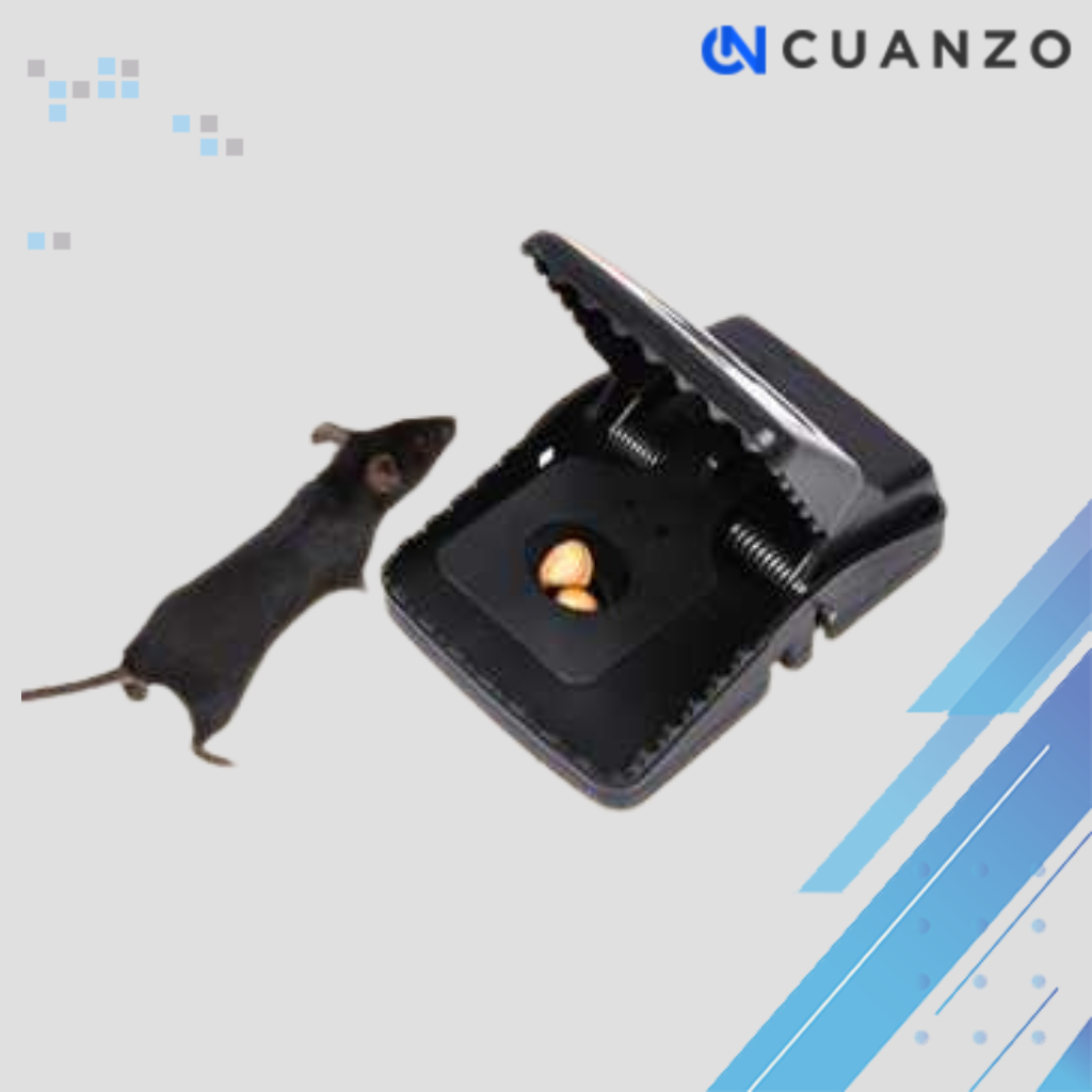 Jebakan Perangkap Tikus Black Mouse Sensitive Trap / Jebakan Perangkap Penjepit Jepit Jepretan Jepre
