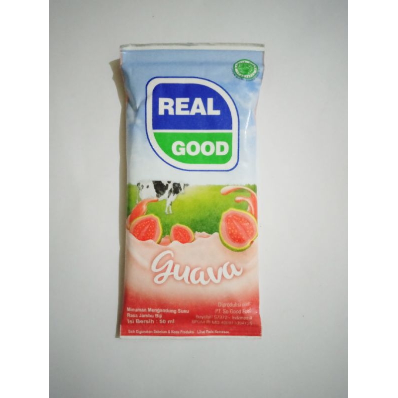 

susu bantal real good 50ml rasa jambu