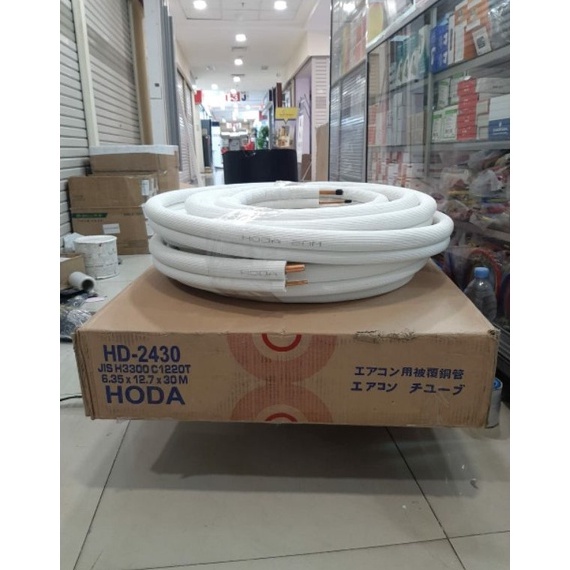 KODE V55D HODA pipa AC 152PK 1412 meteran selang AC rumahan split tebal original hoda