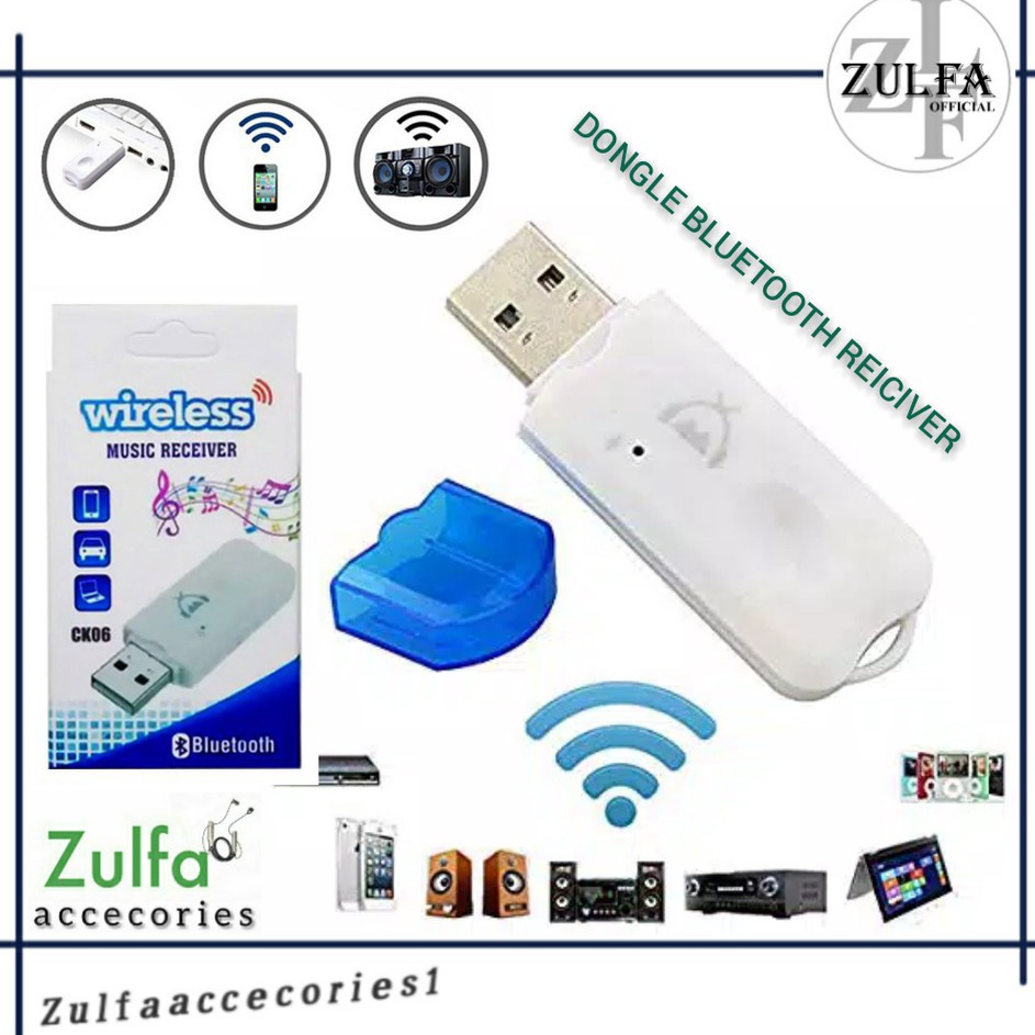 Harga Promo Dongle Bluetooth USB Receiver  Audio Blutut Wireless