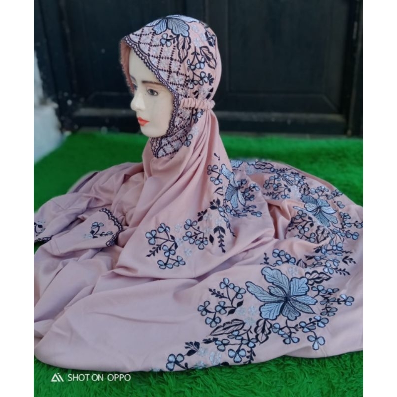 Mukena Polino Warna Polino Dewasa Terusan Ready