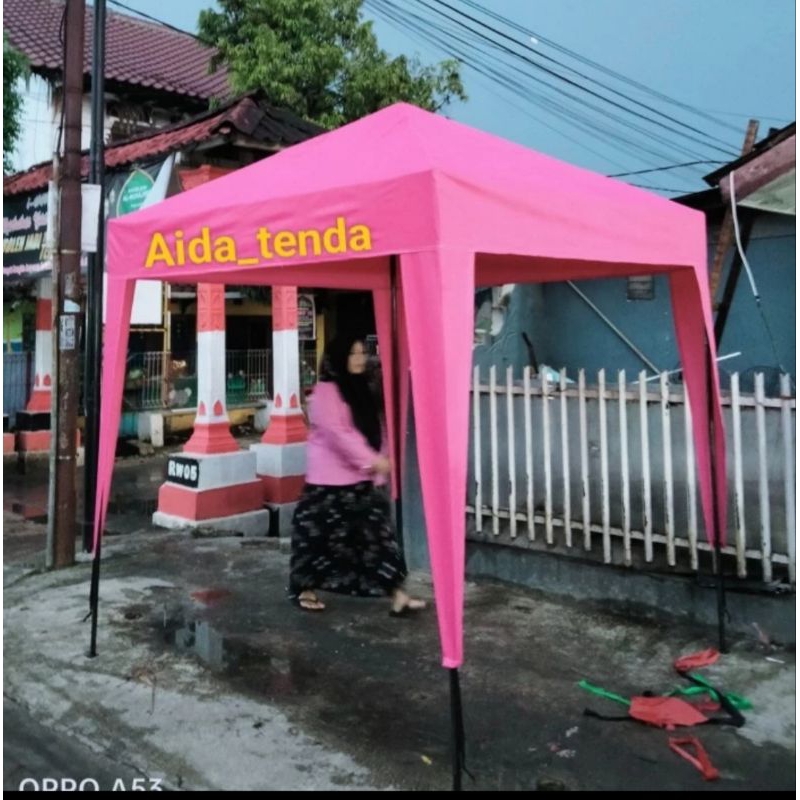 TENDA CAFE TENDA BAZAR UK 2X2"2X3"3x3 TENDA JUALAN MURAH FULSET SEPAKET