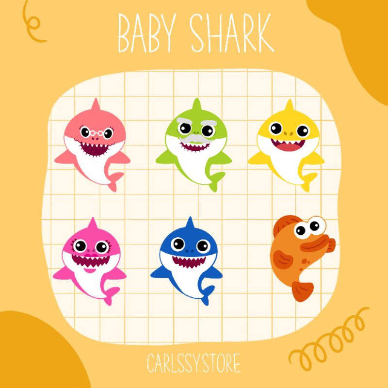 

Sticker Nama Custom - Baby Shark