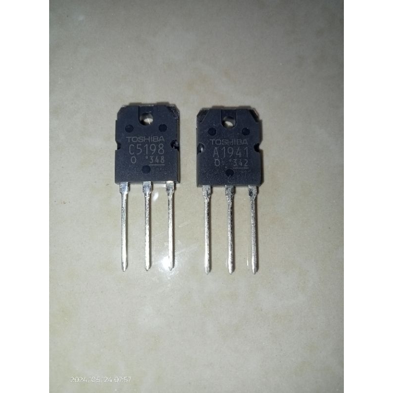 TRANSISTOR TOSHIBA A1941/C5198 ORIGINAL