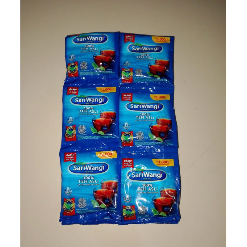 

TEH SARIWANGI saset 1 lusin isi 12 pcs