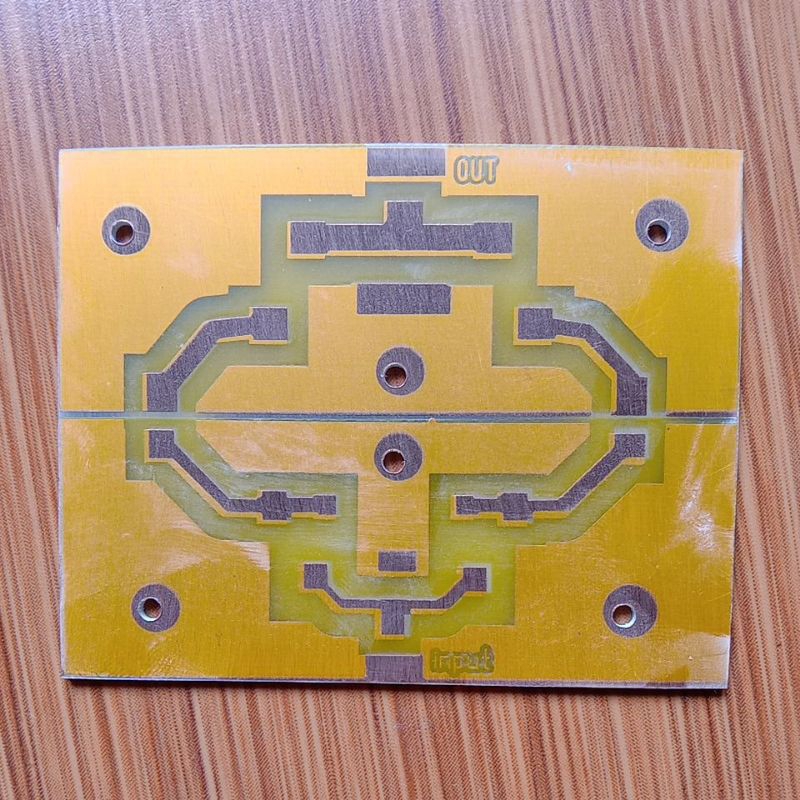 Combiner in dan out rf