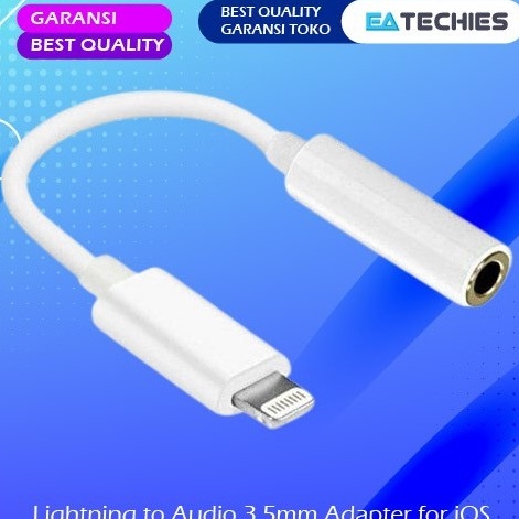 Lighng to 35mm Audio Jack Aux Converter Adapter Headset Ear iPhone