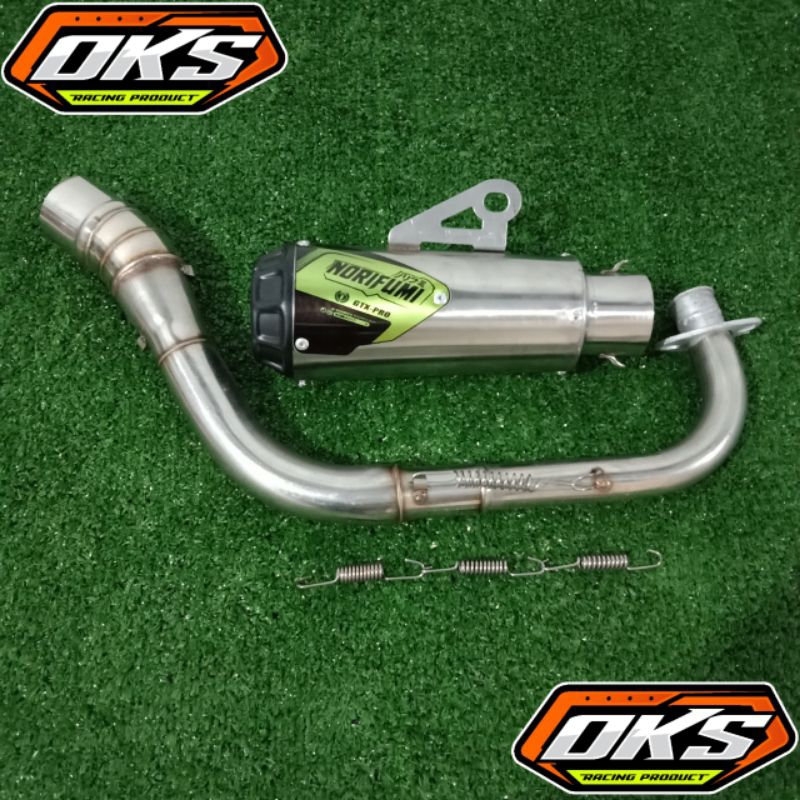 Knalpot Racing GTX NORIFUMI Pnp Matic Beat, Scoopy, Nmax, Aerox, Dll
