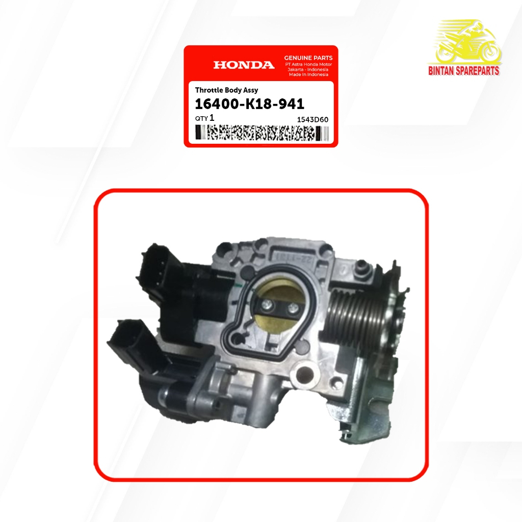 Throttle Body Assy 16400 K18 941