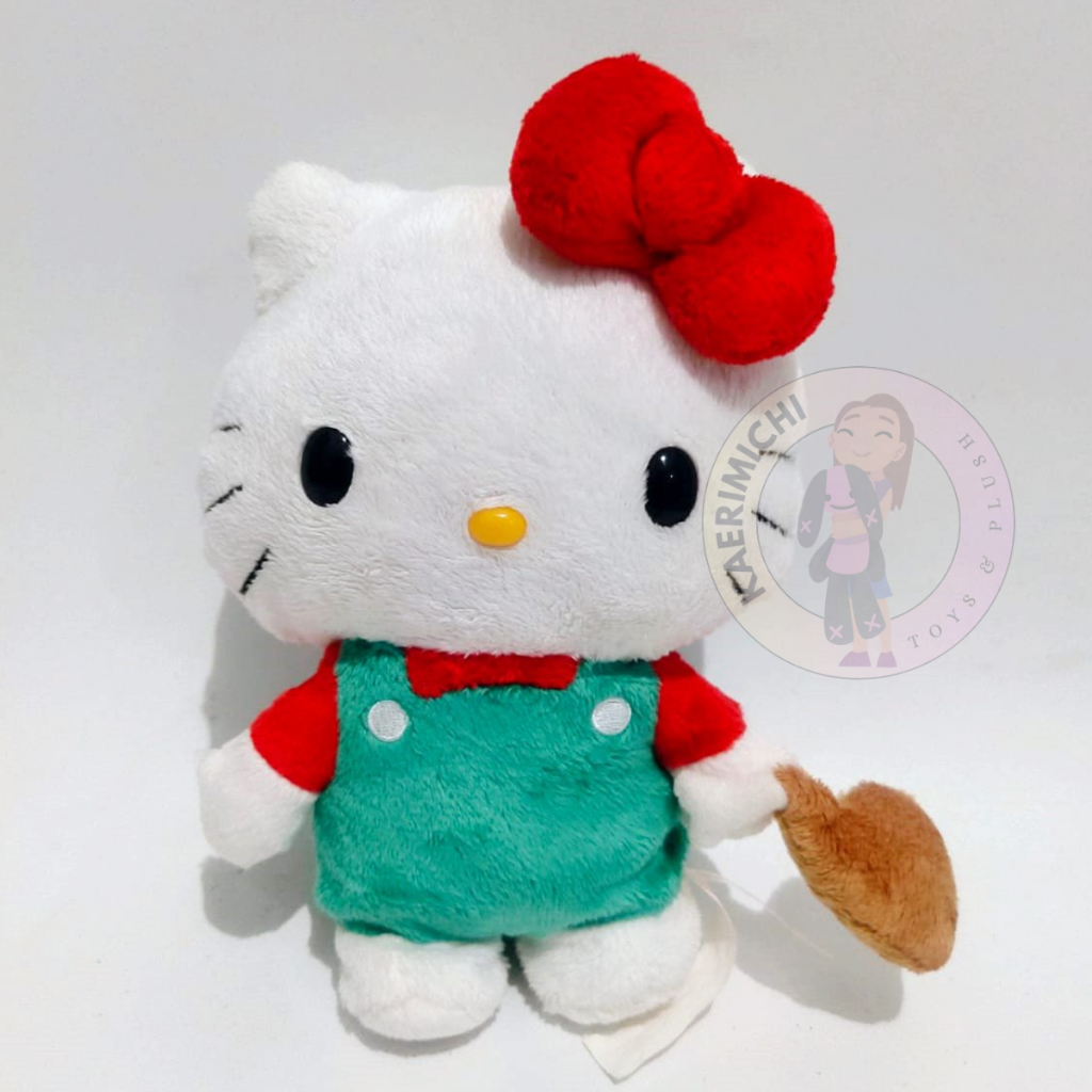 Boneka Hello Kitty Inside Out Reversible Food Turkey Plush Doll Original Sanrio RARE 2012 Vintage