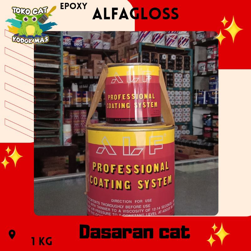 EPOXY ALFAGLOSS CAT DASAR 1KG CAT DUCO DASARAN EPOKSI