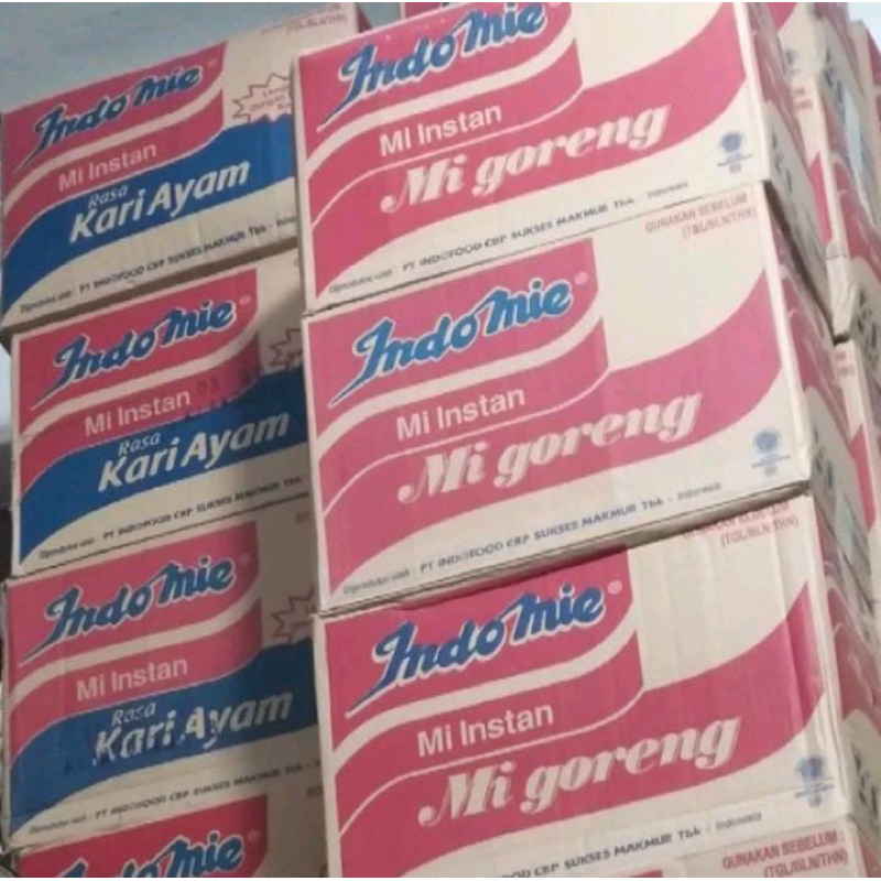 

Indomie 1 dus , Goreng dan kari ayam