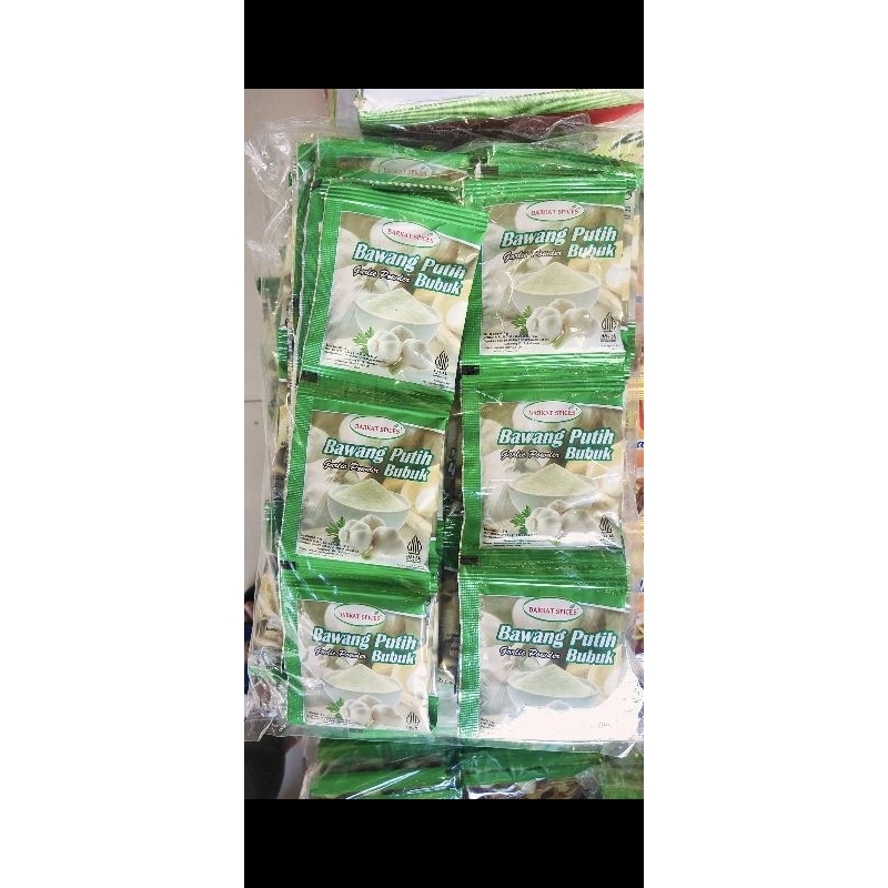 

Barkat Bawang Putih Bubuk Renceng