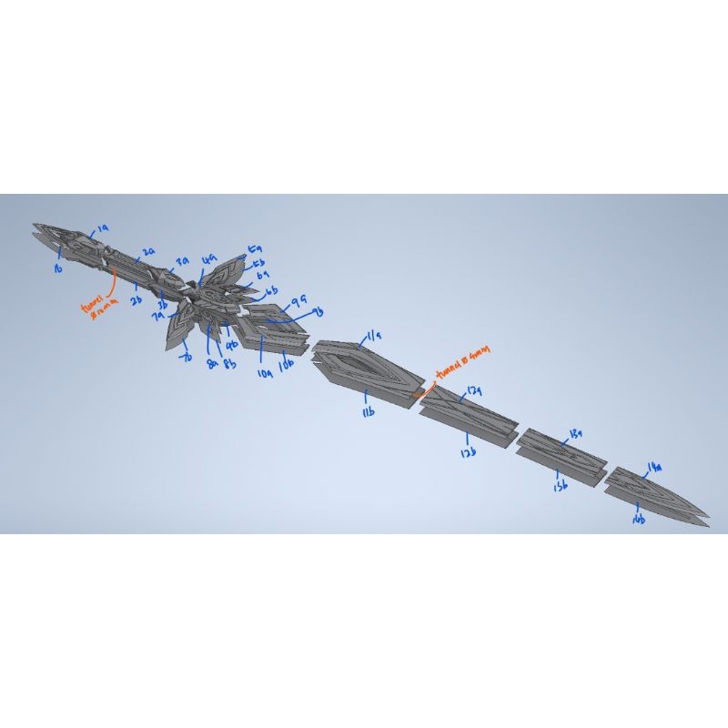 Honkai: Star Rail Firefly sword