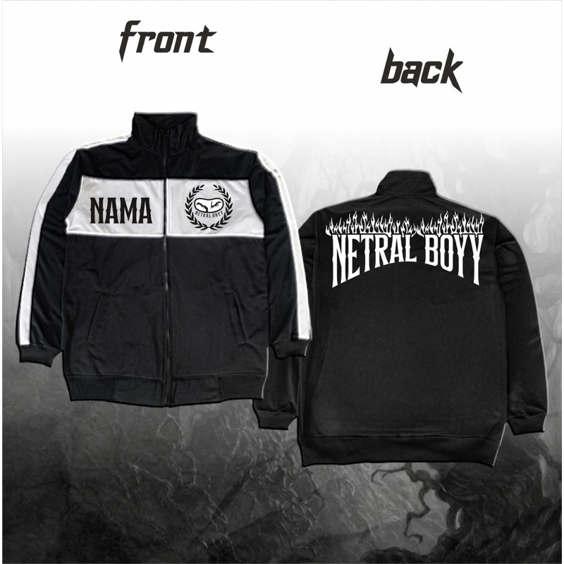 Tracktop Sablon Netral Boy Tracktop Terbaru Kekinian Bisa Custom Nama