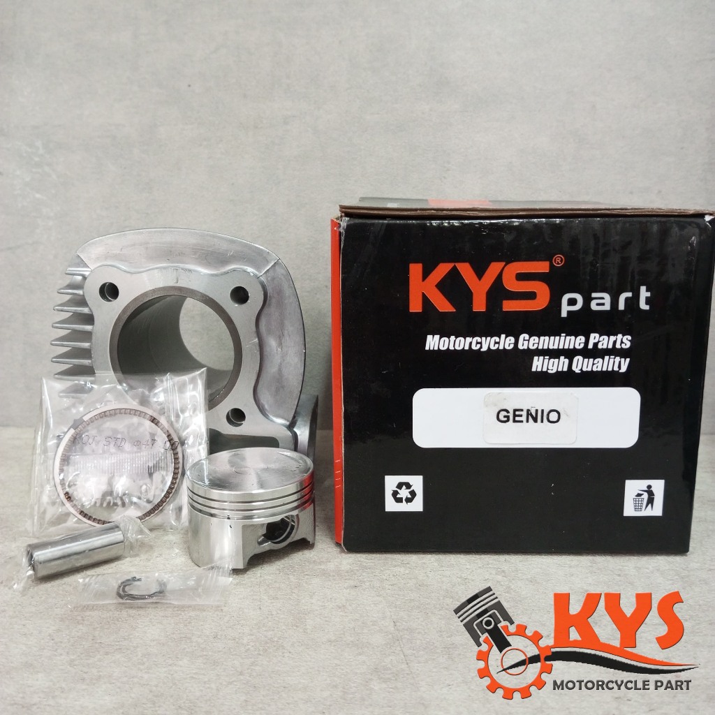 BLOK SEHER ASSY HONDA GENIO (KOJ) BEAT DELUXE BEAT STREET 2020 KE ATAS LED BORING