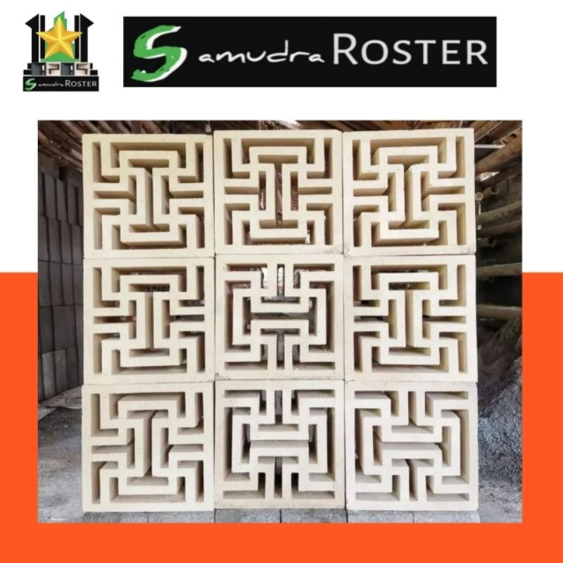 Roster /Roster beton /Roster labirin/Roster minimalis / Loster Beton