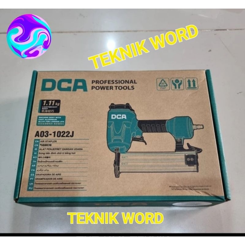 DCA A03-1022 MESIN STAPLES ANGIN DCA MODEL U / AIR NAILER DCA 1022 GUN