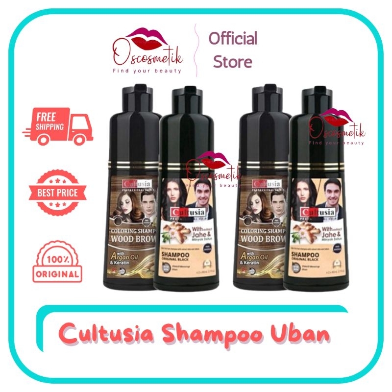 ✨Oscosmetik✨ Cultusia Shampoo Uban / Shampoo Uban / Sampo Uban Cultusia
