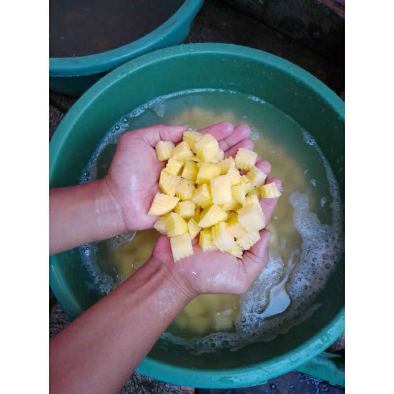 

kentang kupas dadu 500 gr