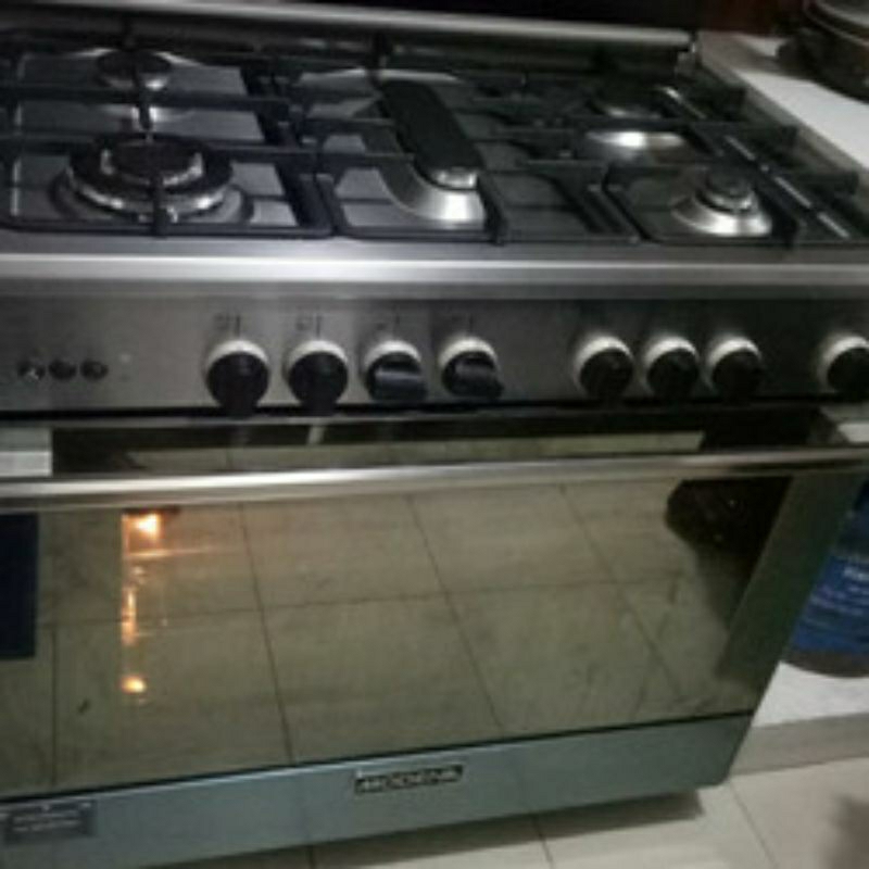 kompor+oven modena 5 tungku oven besar fc 3955