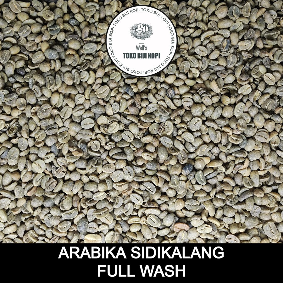 

Green Bean Arabika Sumatera Sidikalang Full Wash Grade 1 - 1 kg