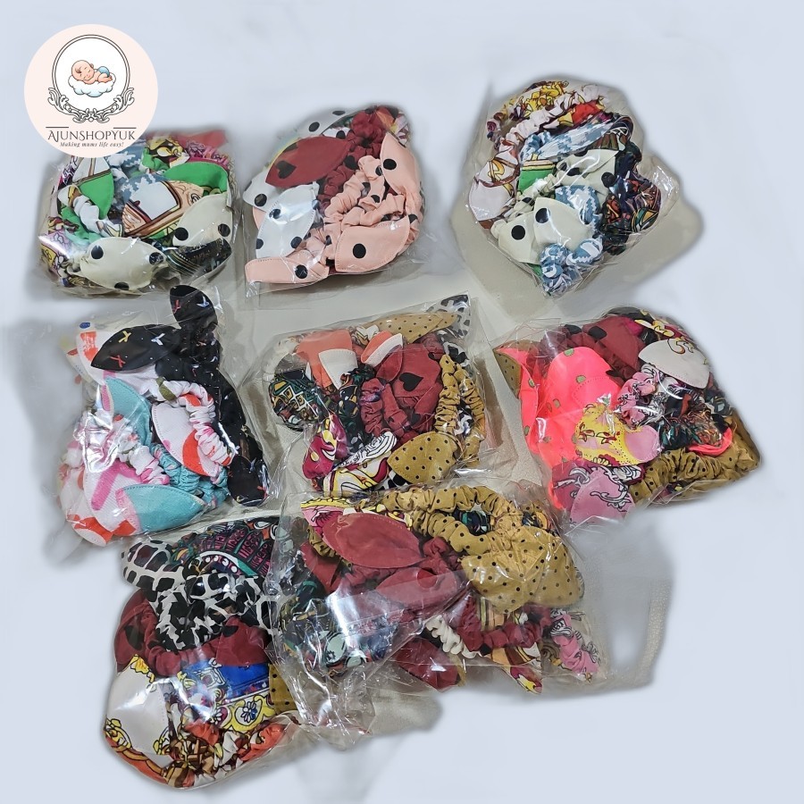 Ikat Rambut Kunciran Iket Model Korea Anak Lucu Imut