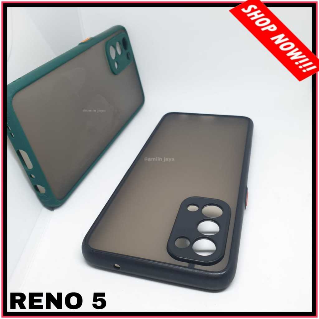 Case Oppo Reno 5 Shockproof Hybird Premium Hard Case