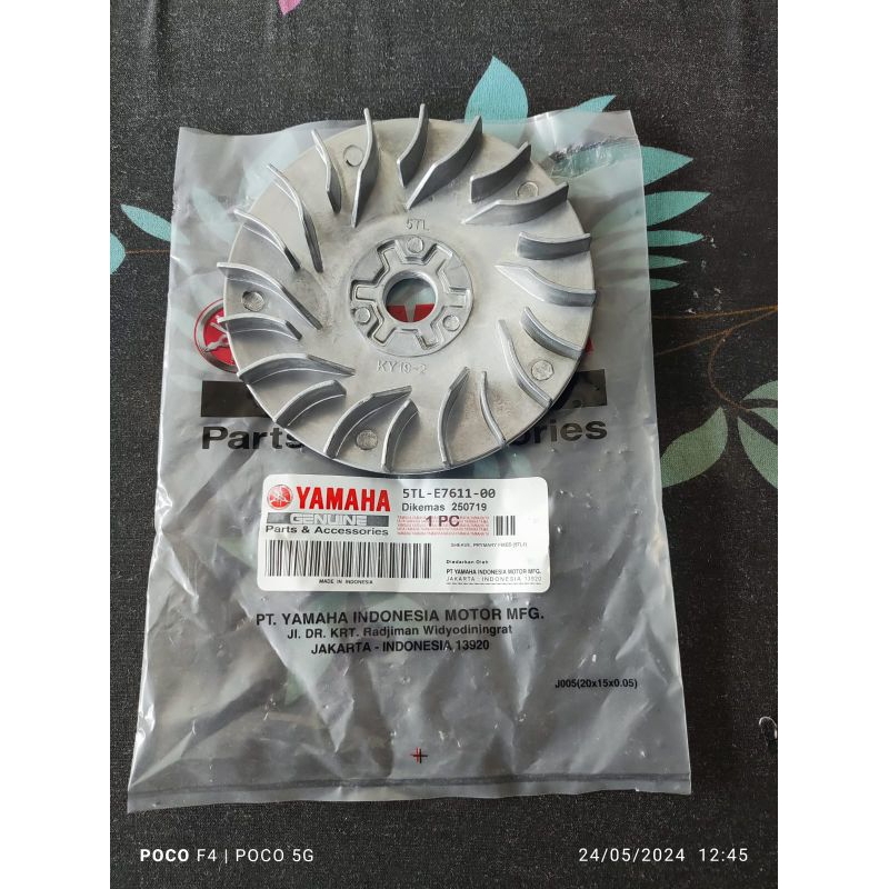 Kipas Fully Depan 5TL, Kipas Rumah Roller Yamaha Mio, Mio Sporty, Mio Smaile, Mio Soul Karbu, Fino K
